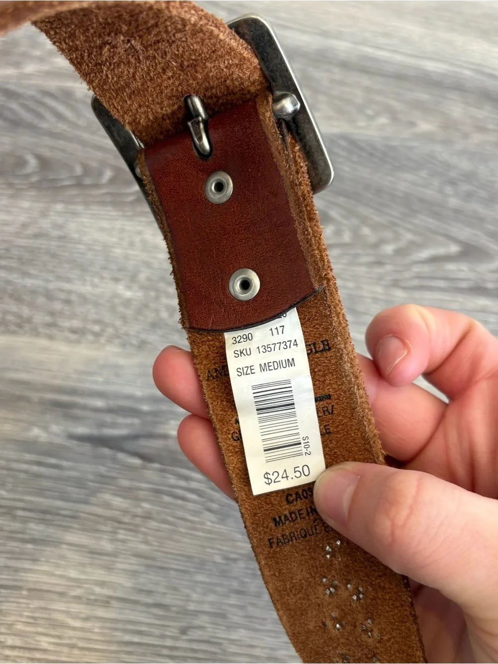 American Eagle Outfitters genuine leather